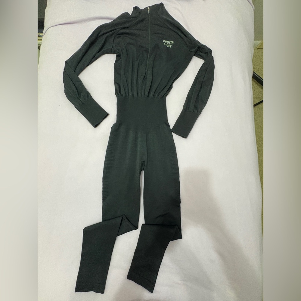 Prozis Dark Gray Long Sleeve Jumpsuit